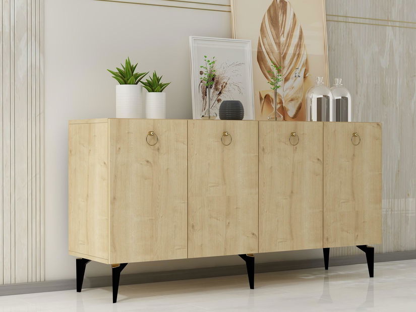 Skrinka Lopoki (dub zafírový) 