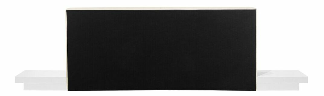 Manželská vodná posteľ 180 cm Zenday (biela) (s matracom)