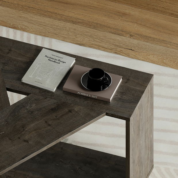 Dohányzóasztal Asir Triola (barna)