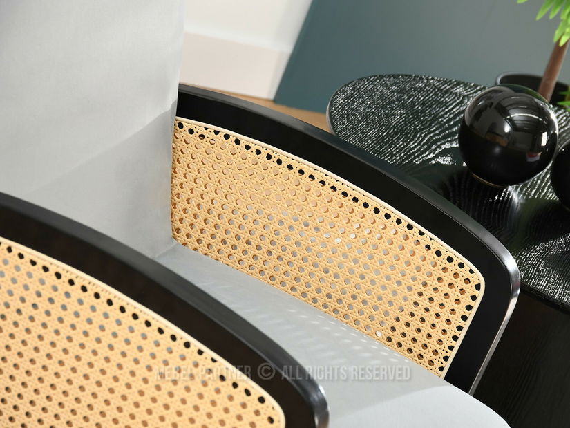 Kreslo Will (sivá + čierna)