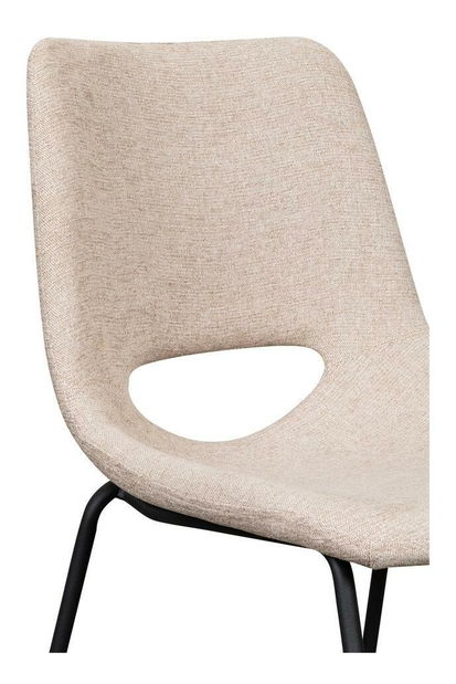 Jedálenská stolička Pansy (béžová + čierna)