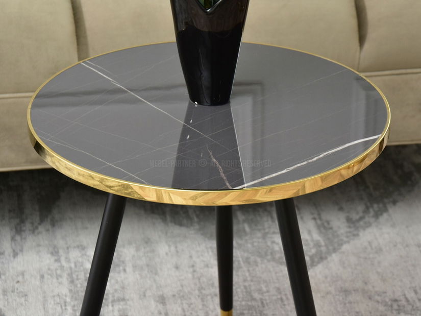 Măsuță de cafea Zoya S (grafit + negru)