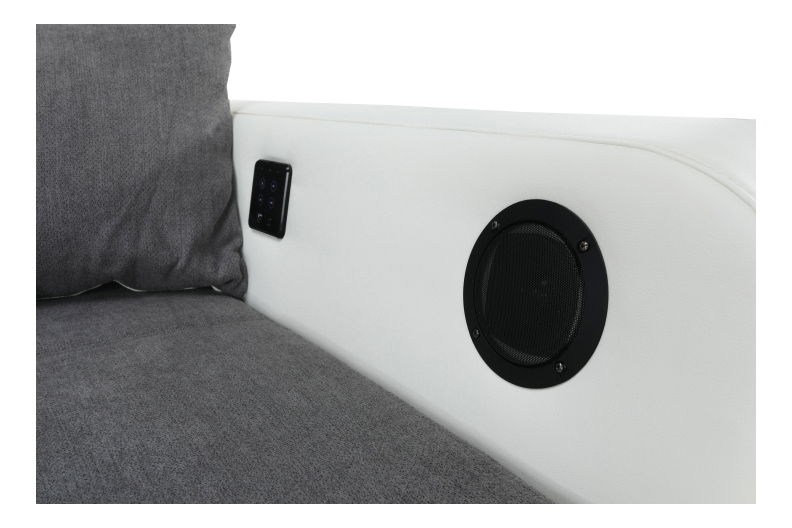 Rohová sedačka Liodal (P) (s audiosystémom a LED)