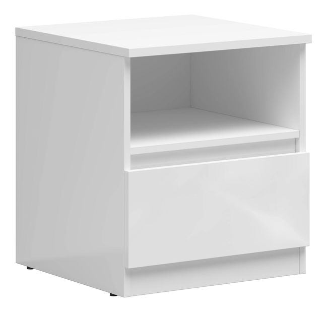 Noptieră Tetrix 1 (alb lucios)