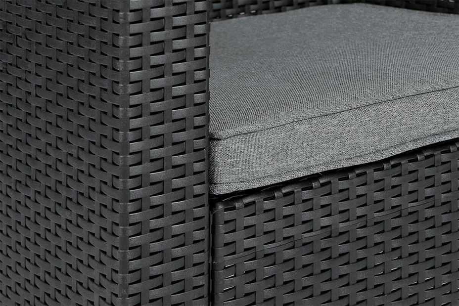 Set canapea fotoliu de grădină Farnese 2 (gri)