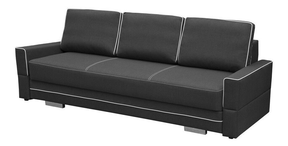 Háromszemélyes kanapé Susane (sötétszürke)