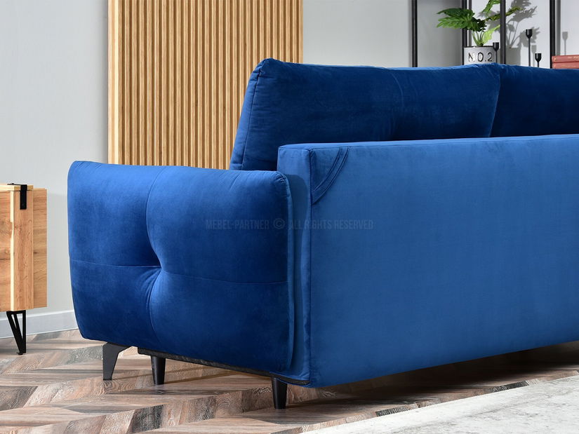 Kétszemélyes kanapé Lasciare (fekete)