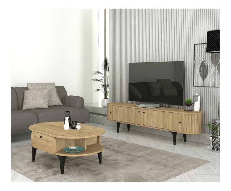 Masă TV/Dulap Simon (stejar)