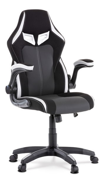 Kancelárske/herné kreslo Yzix-Y352-SIL (čierna + strieborná)