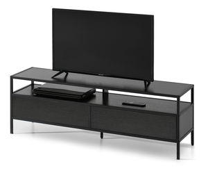 TV stolík/skrinka Subsidios (čierna)