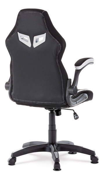 Kancelárske/herné kreslo Yzix-Y352-SIL (čierna + strieborná)