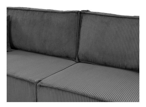 Canapea extensibilă Kasuna Sztruks (crem) (cu sp. depozitare)