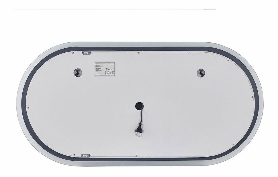 Nástenné zrkadlo Chateau (strieborná)