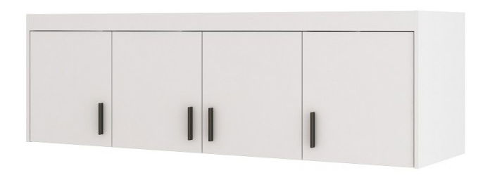 Suprastructură pentru dulap Elanor IV (alb) *lichidare de stoc