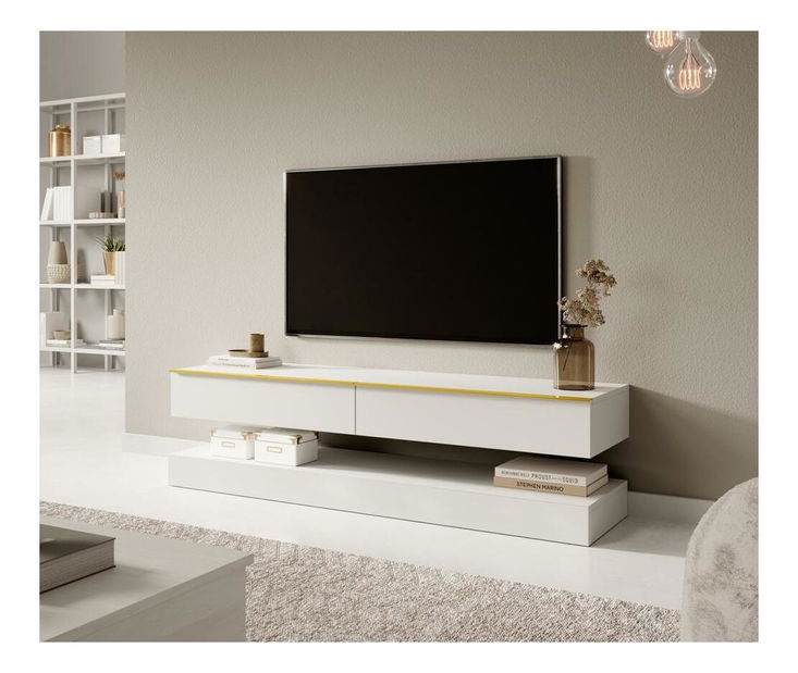 Masă TV Hilde (alb)