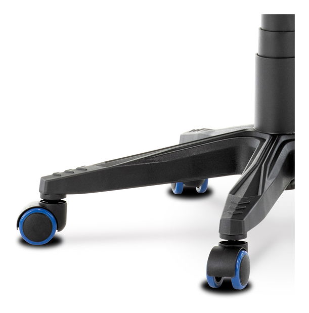 Fotoliu de birou/gaming Ynais-Y340-BLUE (Albastru + Negru + Argintiu)