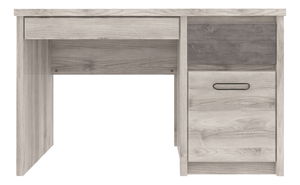 Masă PC Jolene (castan nairobi + onyx)