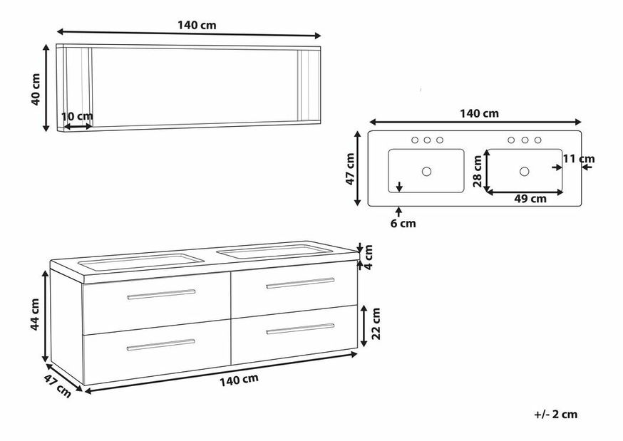 Kúpelňa Masana (sivá)