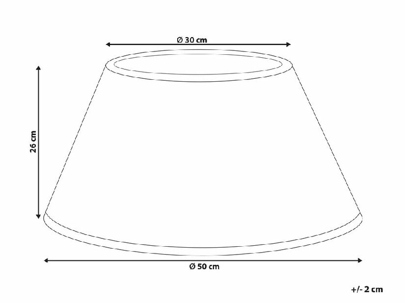 Rattan huzat a karácsonyfatartóhoz ⌀ 50 cm Chaza (barna)