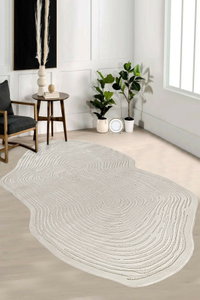 Koberec 160 x 230 cm Amora (biela)