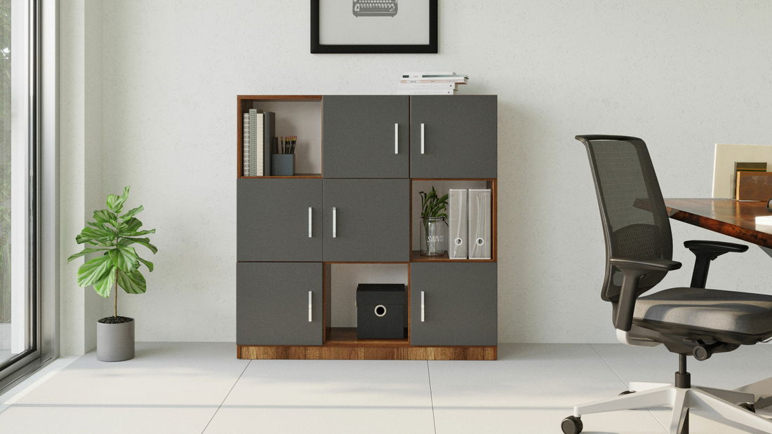 Dulap Vincent 7 (Nuc + Antracit)