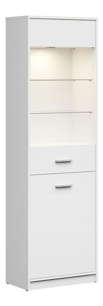 Vitrină Nepo Plus 23 (alb) 