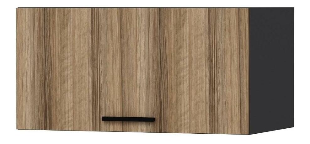 Függesztett szekrény Bubose 4 (antracit + dore) 