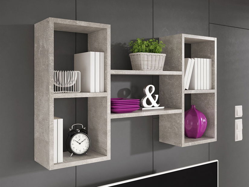 Raft de perete Cyzara 002 (Alb)