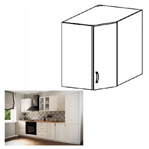 Dulap superior de colț G60N Sillina (sosna andersen)