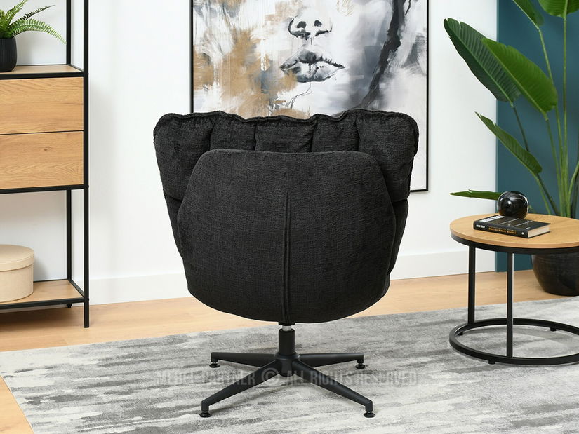 Fotel Jaspier (fekete)