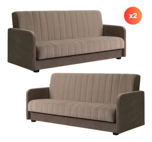 Set 2 canapele Portofine (Bej) 
