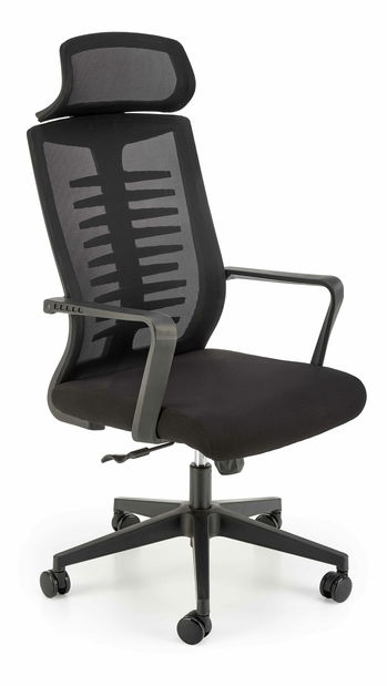 Fotoliu de birou Francis (negru)