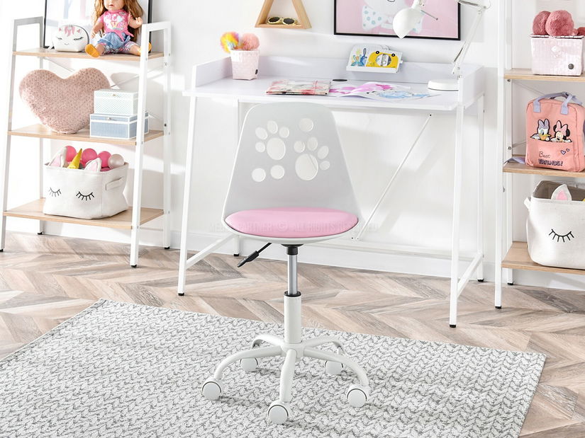 Gyerekszék Footy (rózsaszín + fehér)