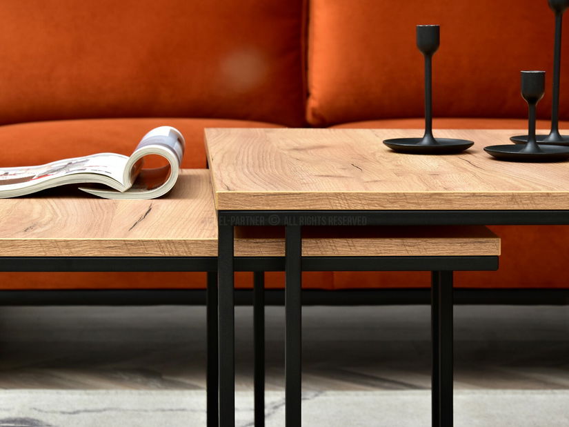 Set solića za kavu (2 kom.) Destapamos (zlatna + crna)