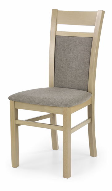 Scaun de sufragerie Garret 2 (stejar sonoma + bej)