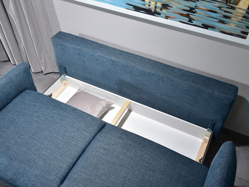 Kétszemélyes kanapé Lasciare (fekete)