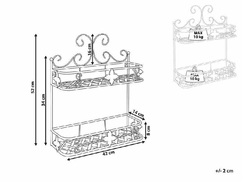 Raft Marza (negru)