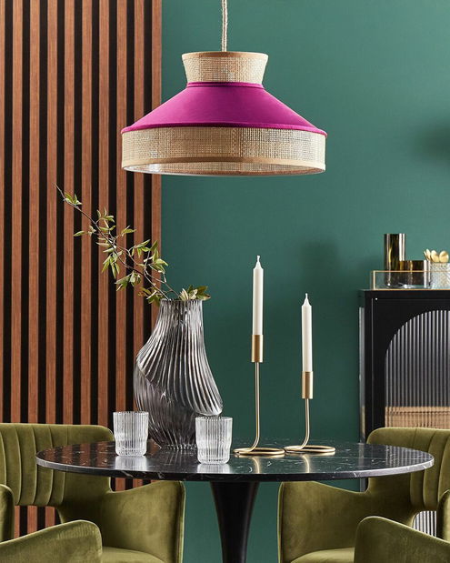 Závesné svietidlo Berto (prírodná)