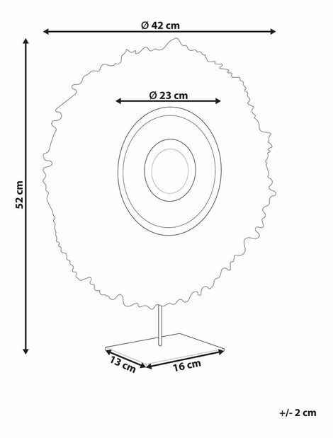 Decorație din paie Aci (natural)