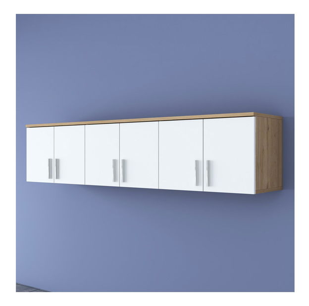 Zidni ormarić Eladona 14 (orah + bijela)