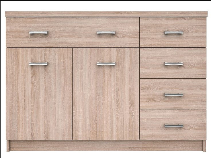 Comodă Tianna (Stejar sonoma)