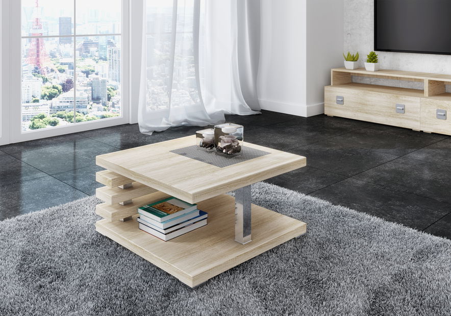 Masă de cafea Kyram (sonoma)