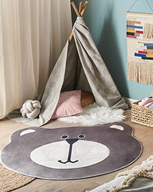 Covor pentru copii ⌀ 120 cm Colargio (maro)