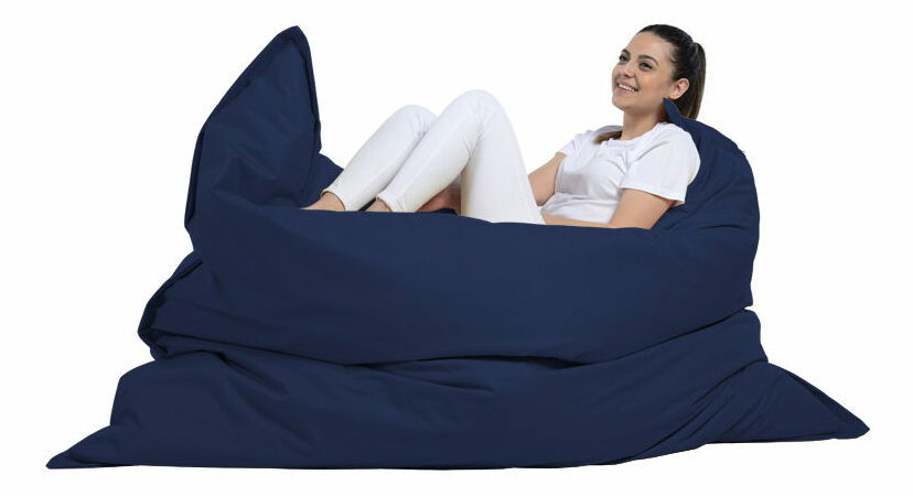 Fotoliu puf Gladiator (Albastru închis)