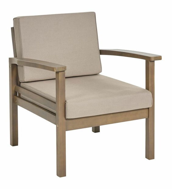 Set mobilier de grădină Manza (lemn închis)