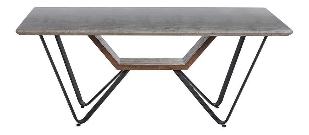 Jedálenský stôl Baltasar (sivá) (pre 8 a viac osôb)