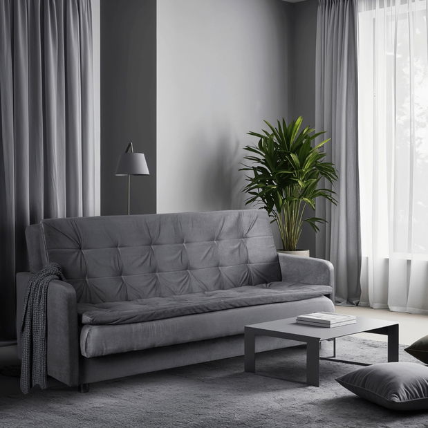 Set 2 kusov pohoviek Starlo (sivá) 