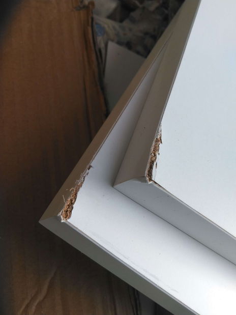 Skrinka na topánky Berina 1 (orech + biela) *bazár