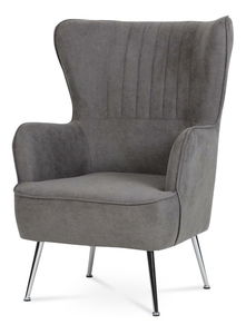 Kreslo ušiak Agobios (sivá)