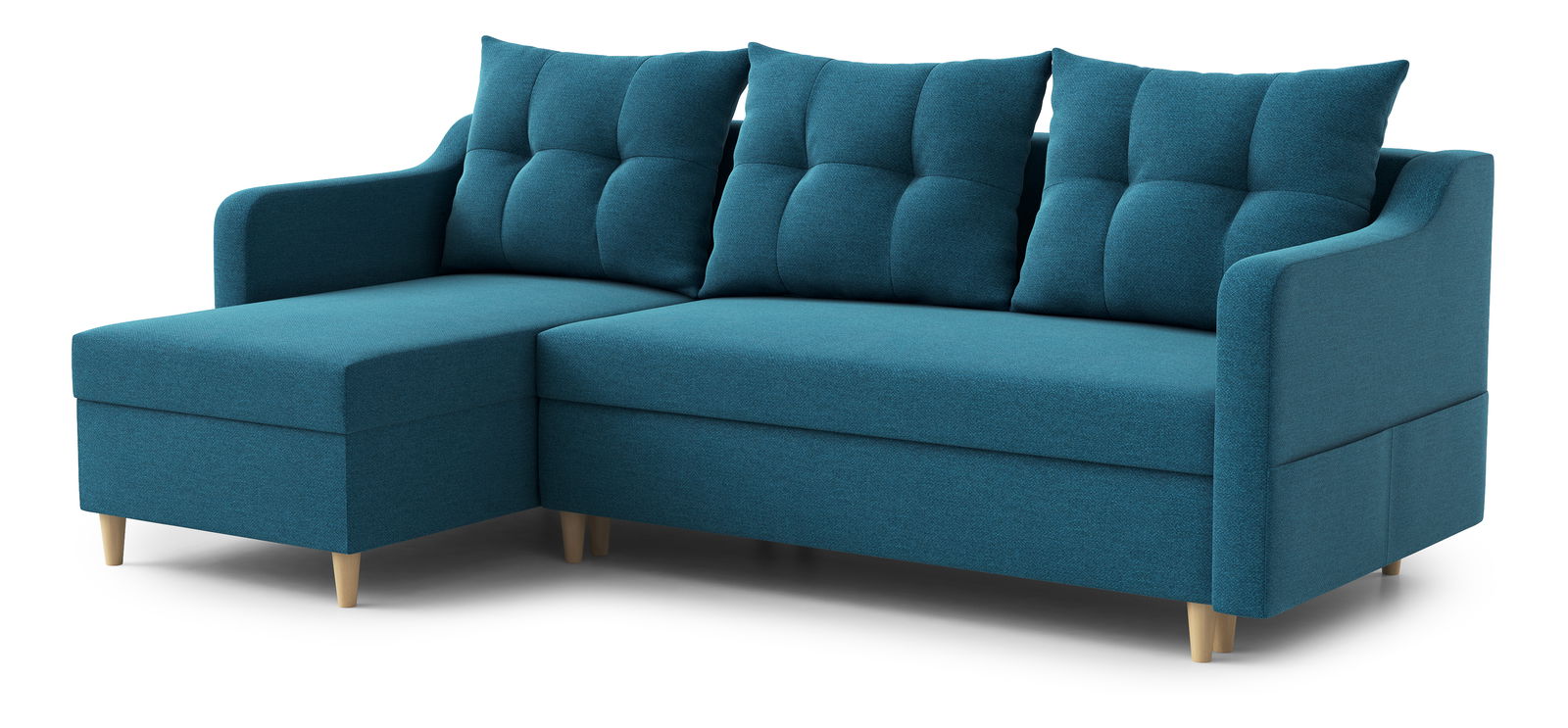 Sarokkanapé Lou (B) (türkiz)